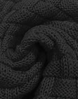 Men's Sweater Cream Soft Fabric High Neck Button Details Woven Knit Pullover
