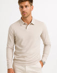 Men's Long Sleeve Shirt Blue Cotton Casual Stylish Fit Comfortable Versatile Wear