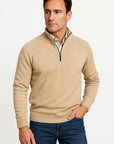 Men's Sweater Wool Relaxed Fit Long Sleeve Round Neck Casual Comfortable for Fall and Winter