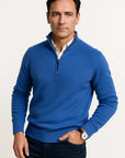 Men's Sweater Wool Relaxed Fit Long Sleeve Round Neck Casual Comfortable for Fall and Winter