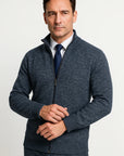 Men's Fleece Vest Black Zippered Stylish Comfortable Layering Piece