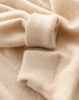 Men's Sweater Gray Wool-Polyester Blend V-Neck Lightweight Layering Ribbed Cuffs