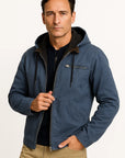 Men's Jacket Brown Vintage Structured Design Comfortable Fit Autumn Wear