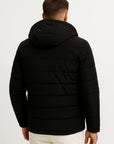 Men's Fleece Jacket Black 5XL Winter Windproof Thick Casual Outdoor Coat